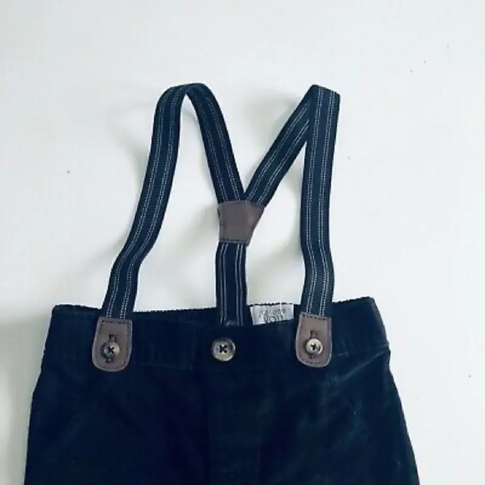 ✨HP✨Carter's Toddler Boys' 2-Piece Suspender Pants Set✨